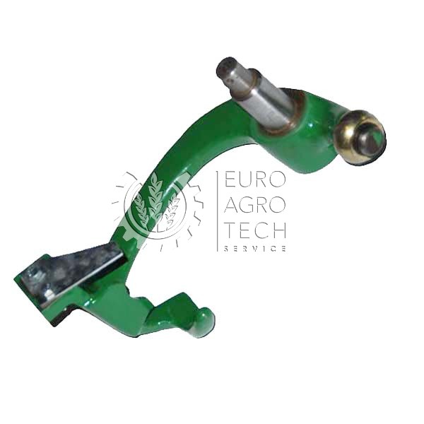 Важіль-тримач ножа в'язального апарату з пальцем і ножем, прес-підбирач John Deere, DC18575